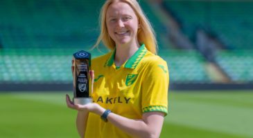 Local favourite Freya Symonds honoured with PFA Community Champion Award
