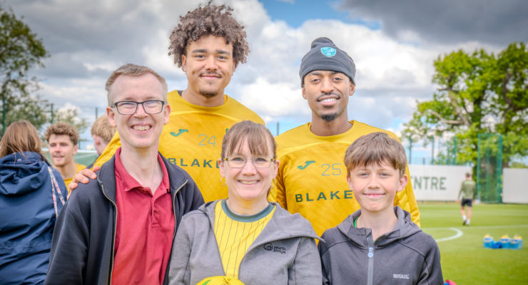 Norwich players and participants 