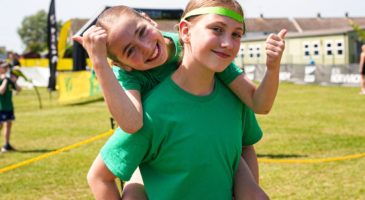 Run Ashleigh inspires pupils in a celebration of belonging and community spirit
