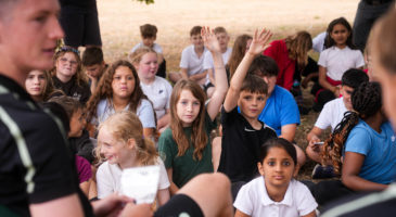 Kellen Fisher & Jacon Wright surprise Colman Schools pupils with end‑of‑year visit