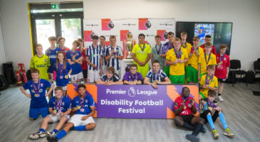 Premier League Disability Football Festival comes to The Nest