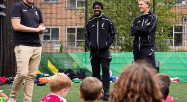 Andre Brooks and Pelle Mattsson bring summer excitement to Football Holiday Camps