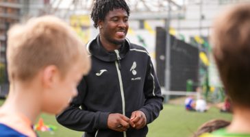 Andre Brooks and Pelle Mattsson bring summer excitement to Football Holiday Camps