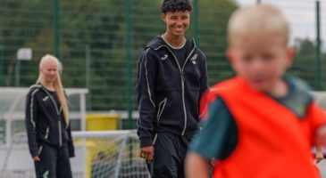 Norwich City Women trio drop into Football Holiday Camps at The Nest