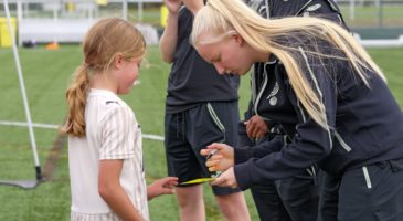 Norwich City Women trio drop into Football Holiday Camps at The Nest
