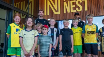 Action‑packed afternoon at The Nest for Jack Stacey & Anis Ben Slimane