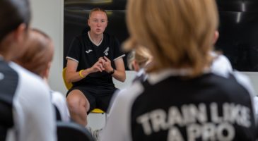 Norwich City Women Surprise Girls Train Like a Pro Participants