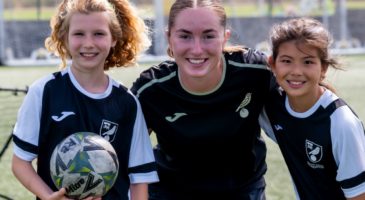 Norwich City Women Surprise Girls Train Like a Pro Participants