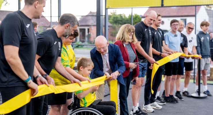Norwich City Stars Help Launch Padel at The Nest